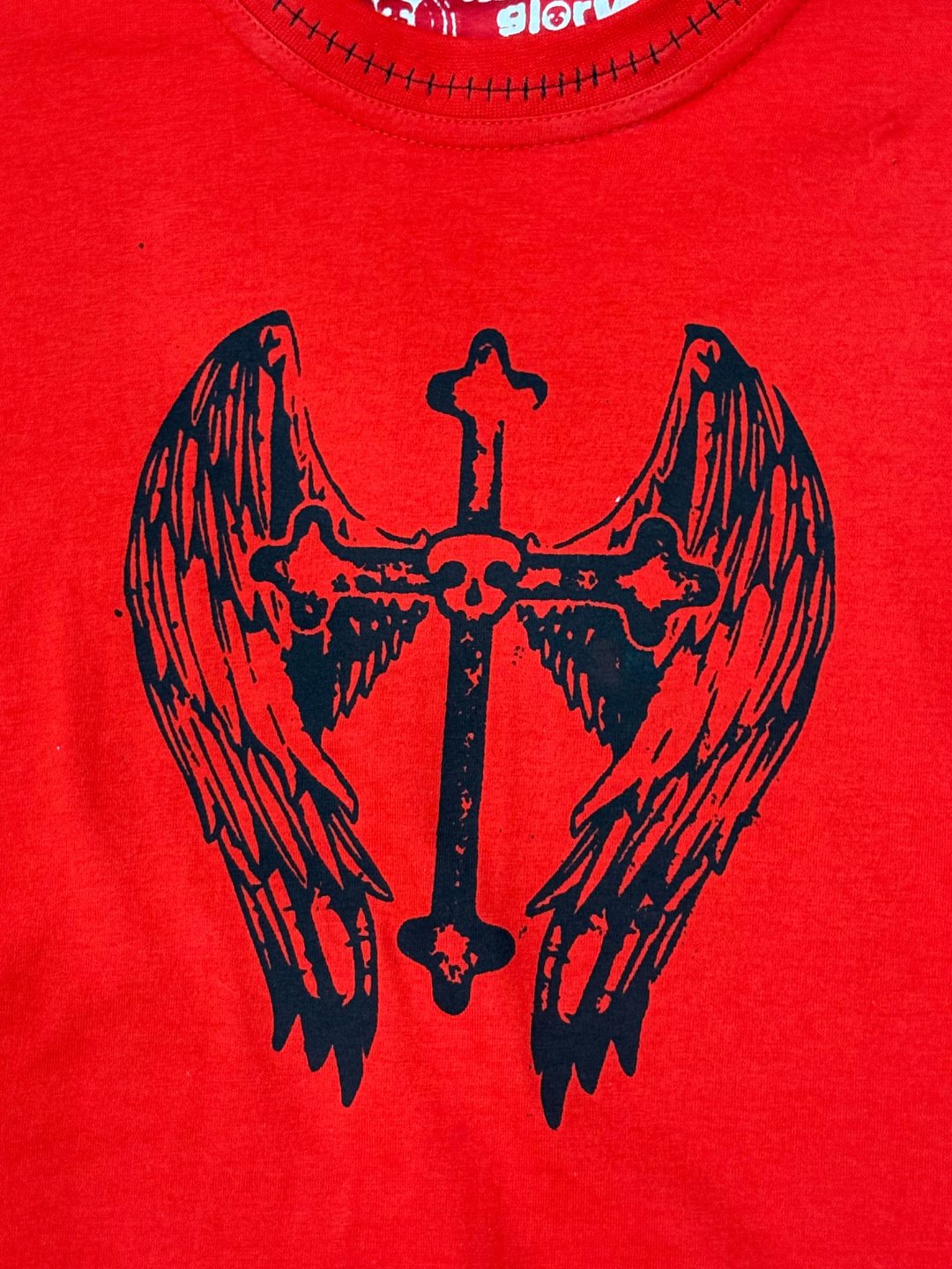 RED YEARN BABY T