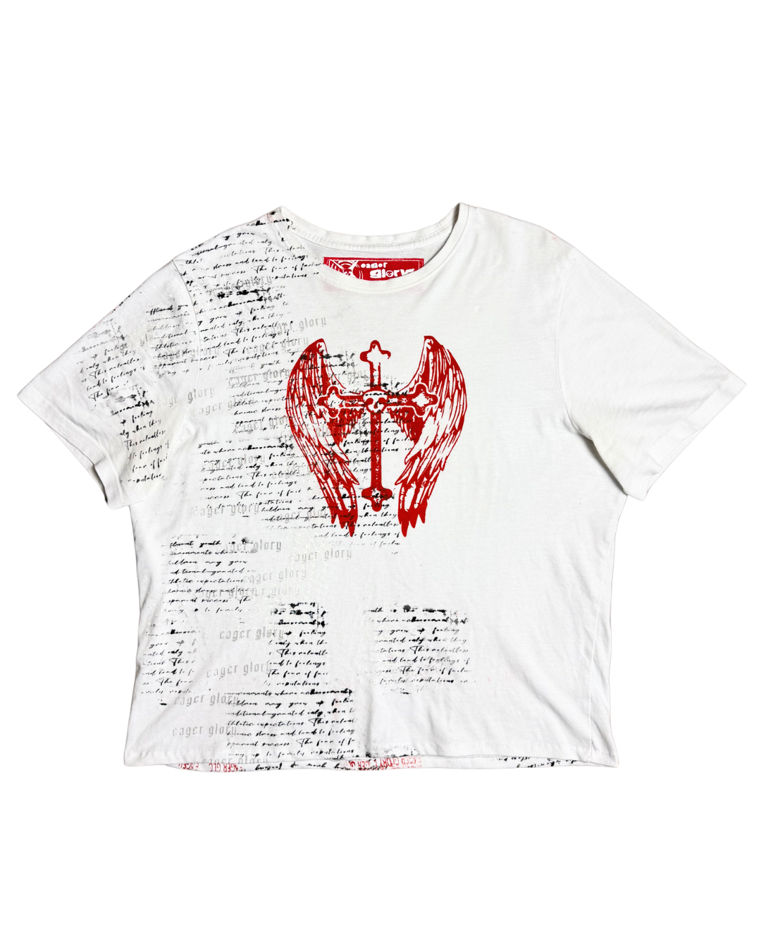 I YEARN WHITE BOX SHIRT image 0