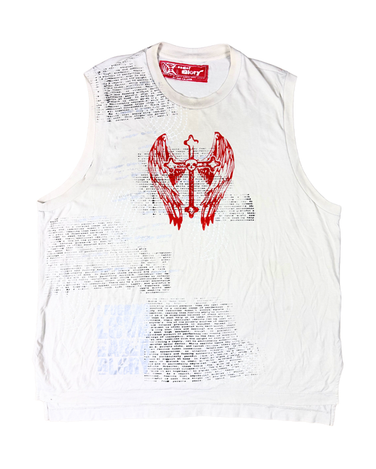 I YEARN CREME SLEEVELESS image 0