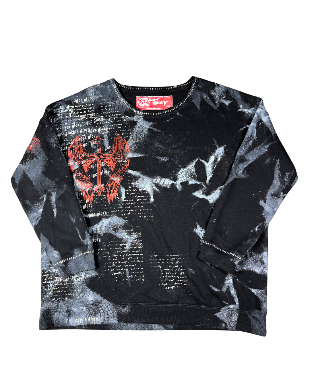 I YEARN BLACK JUMPER image 0