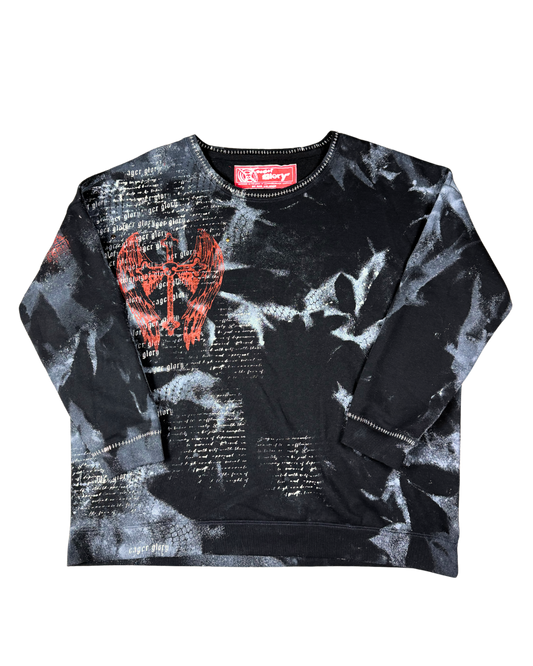 I YEARN BLACK JUMPER image 0