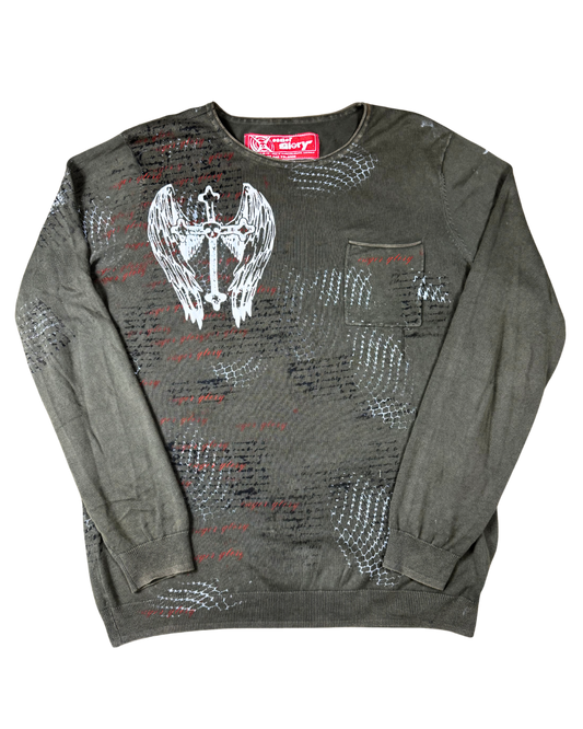 I YEARN GREEN LONGSLEEVE image 0