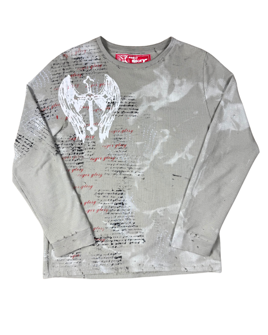 I YEARN GREY LONG SLEEVE image 0