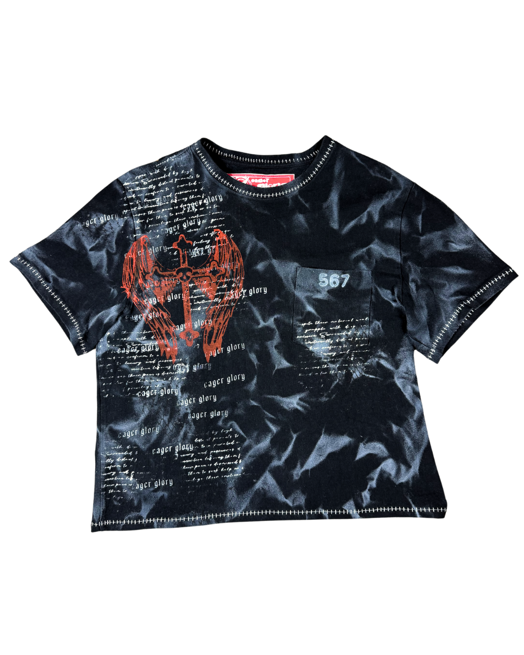 I YEARN BLACK SHIRT image 0