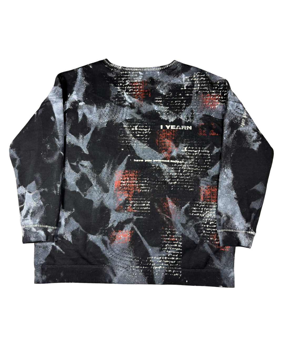 I YEARN BLACK JUMPER image 1