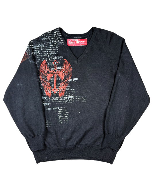 I YEARN BLACK CARDIGAN image 0
