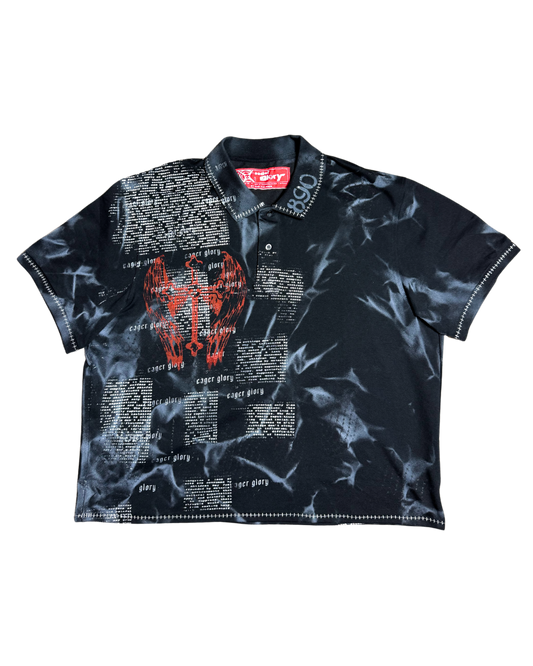 I YEARN BLACK POLO image 0